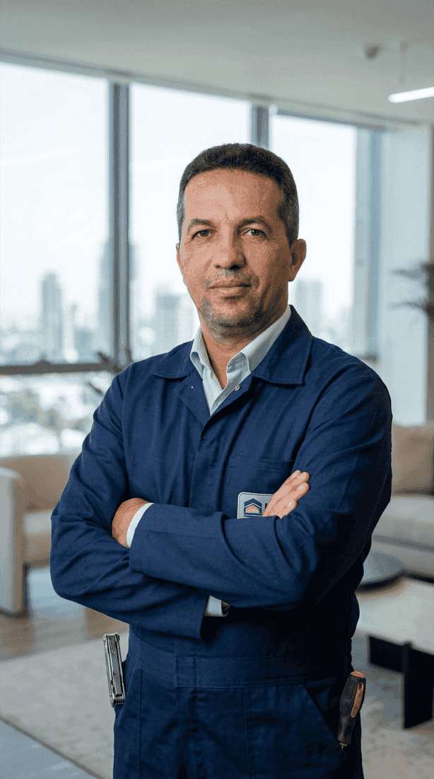 Profissional da Niza Manutenções em apartamento moderno em Águas Claras